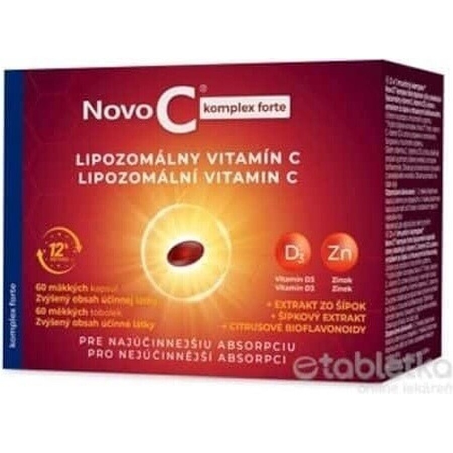 Novo C Komplex forte LIPOSOMAL VITAMIN C 1×60 tbl