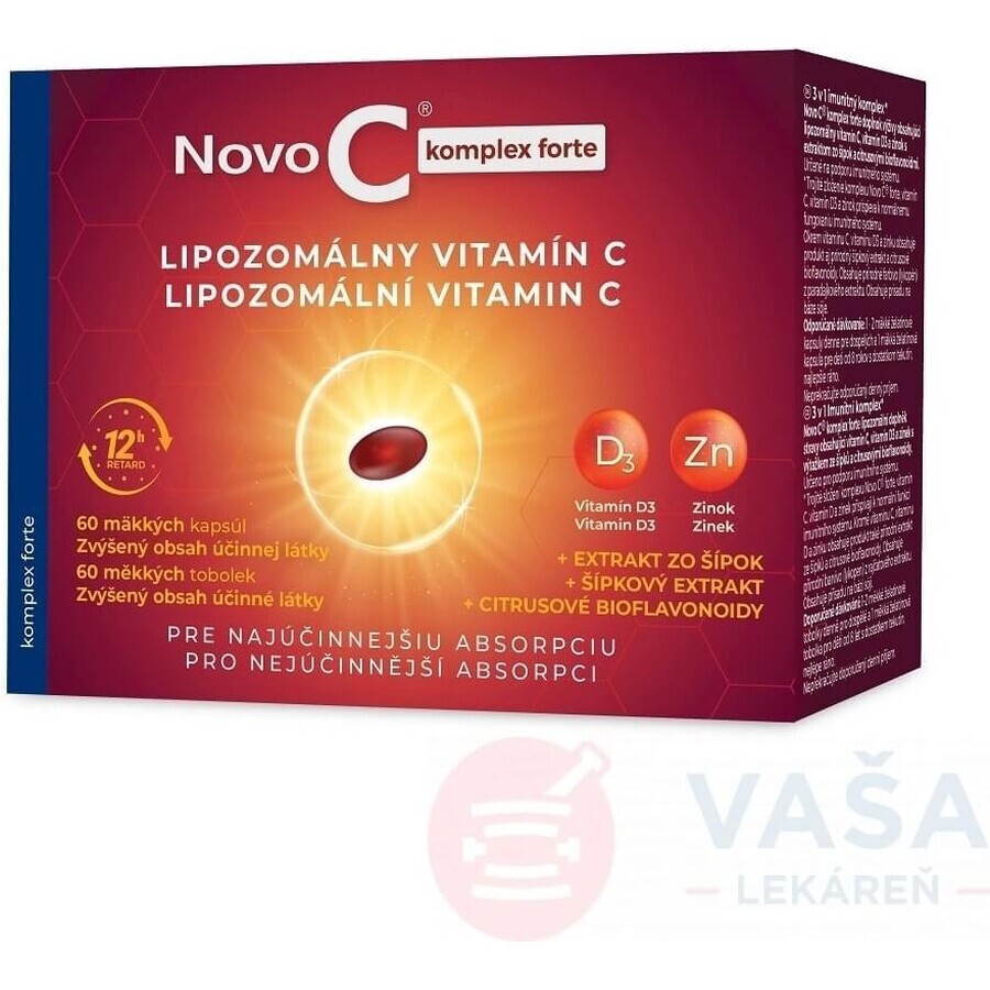 Novo C Komplex forte LIPOSOMAL VITAMIN C 1×60 tbl