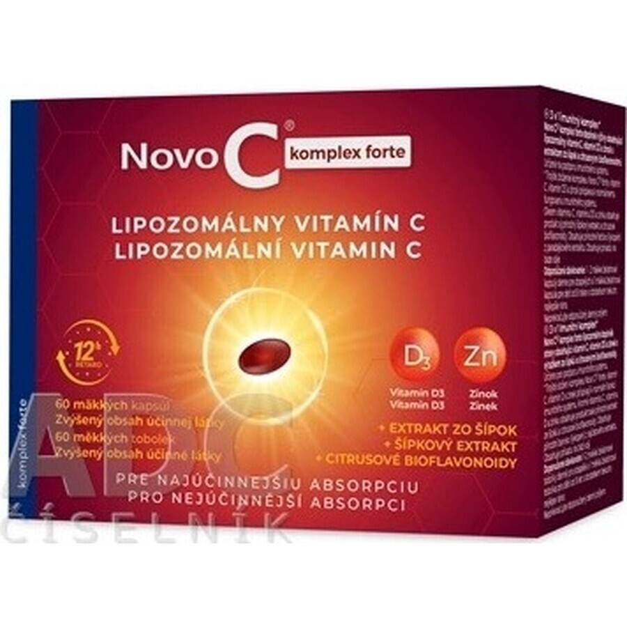 Novo C Komplex forte LIPOSOMAL VITAMIN C 1×60 tbl