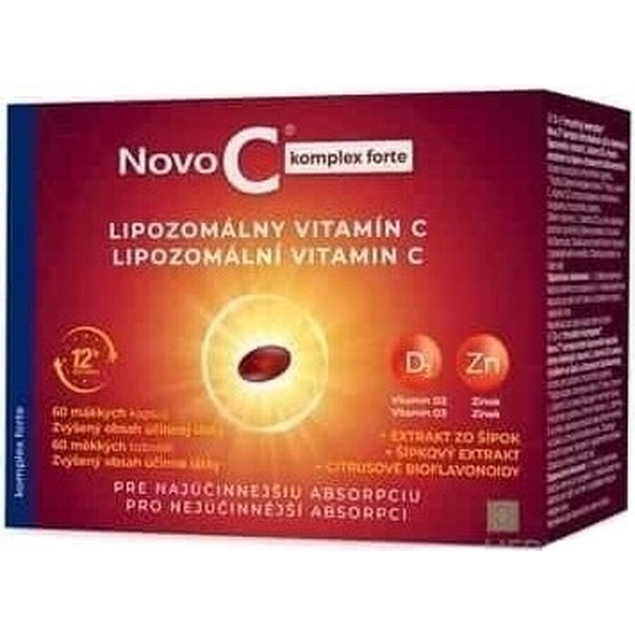 Novo C Komplex forte LIPOSOMAL VITAMIN C 1×60 tbl