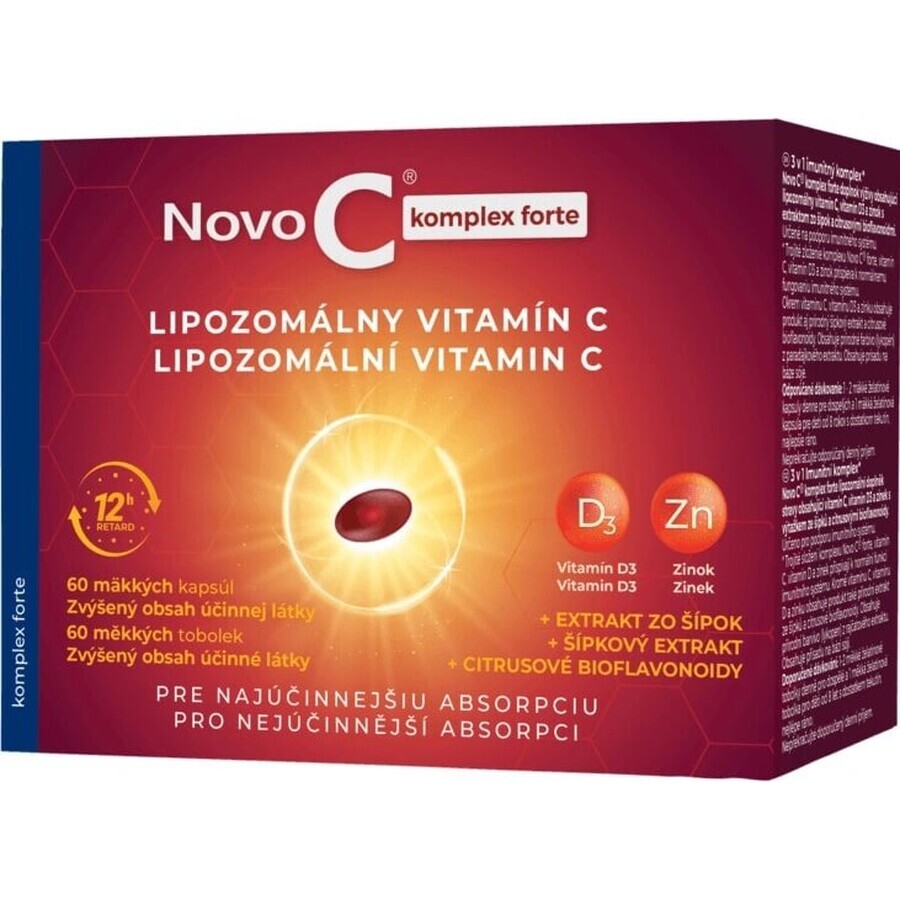 Novo C Komplex forte LIPOSOMAL VITAMIN C 1×60 tbl