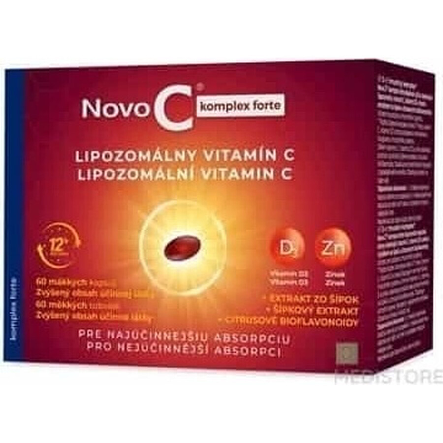 Novo C Komplex forte LIPOSOMAL VITAMIN C 1×60 tbl