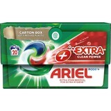 Ariel All-in-1 PODS Extra curat, Capsule gel de spălare, 20 spălări 1×20pcs, Capsule gel de spălare