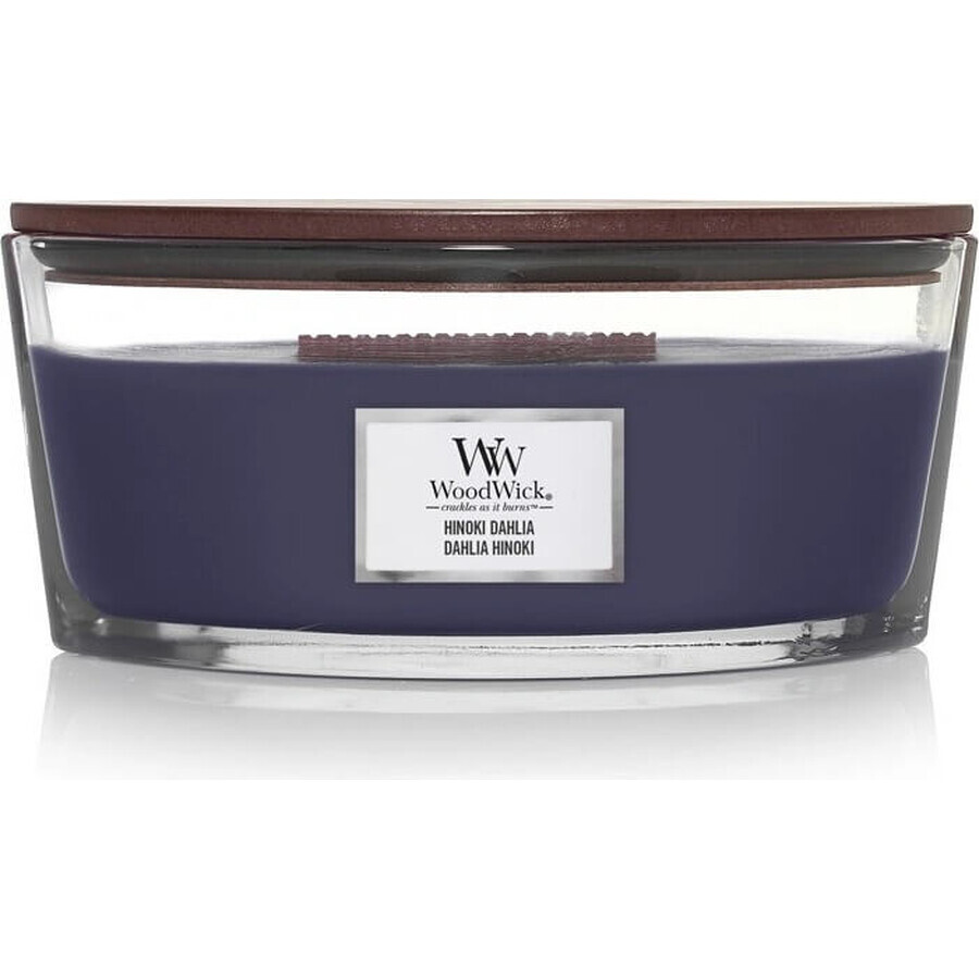 WoodWick Boat Bougie Hinoki Dahlia 1×453.6 g, bougie parfumée