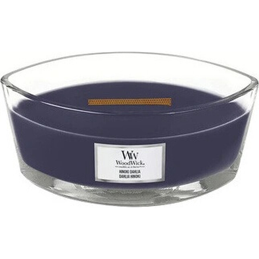 WoodWick Boat Bougie Hinoki Dahlia 1×453.6 g, bougie parfumée