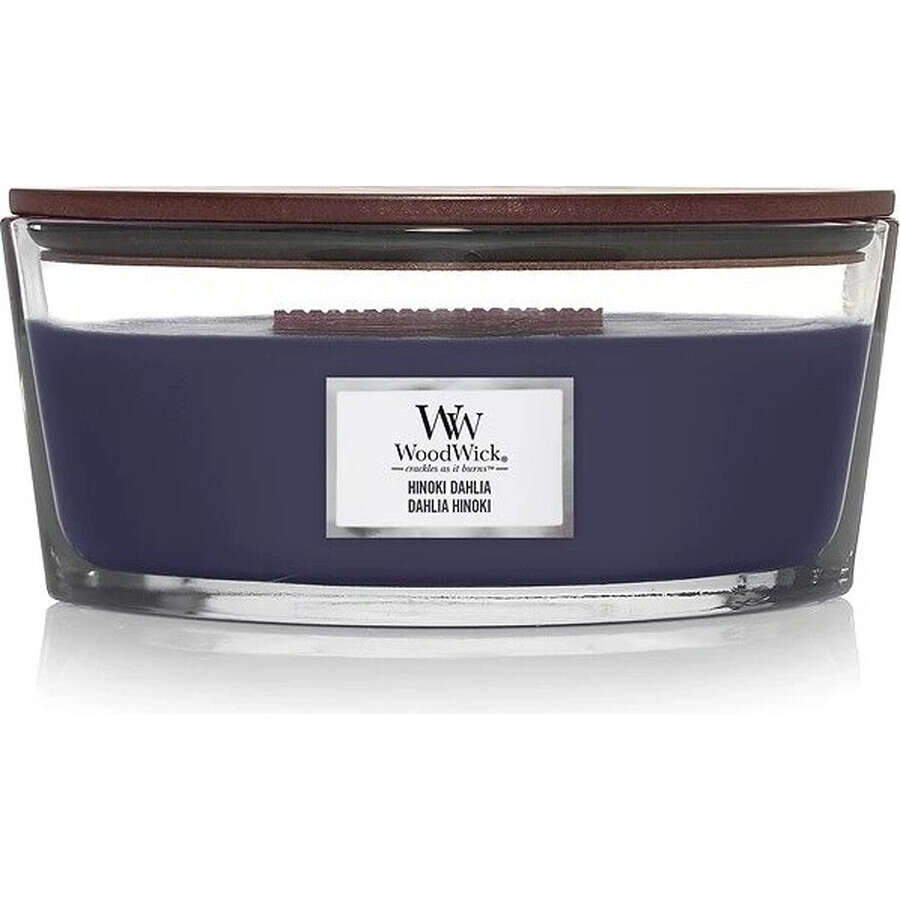 WoodWick Boat Bougie Hinoki Dahlia 1×453.6 g, bougie parfumée