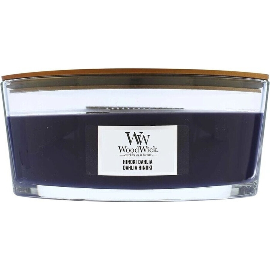 WoodWick Boat Bougie Hinoki Dahlia 1×453.6 g, bougie parfumée