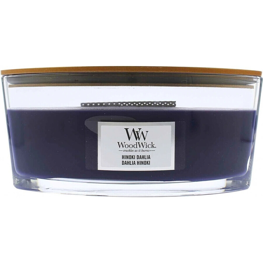 WoodWick Boat Bougie Hinoki Dahlia 1×453.6 g, bougie parfumée