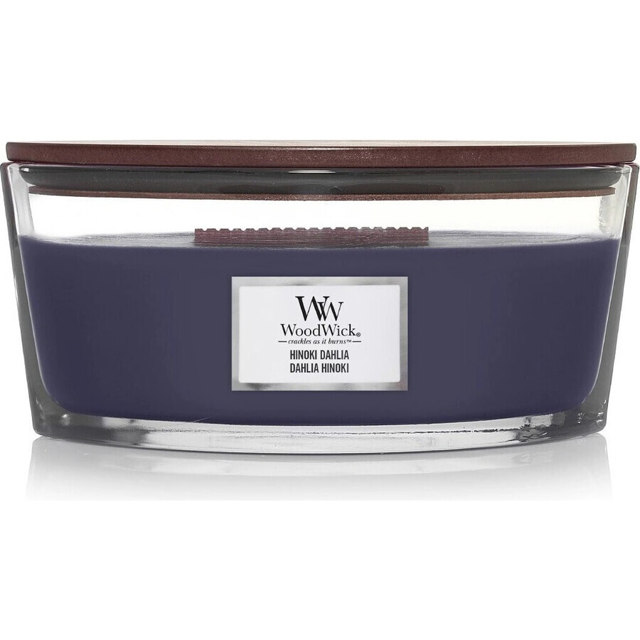 WoodWick Boat Bougie Hinoki Dahlia 1×453.6 g, bougie parfumée