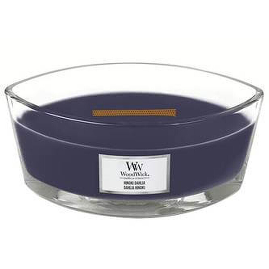 WoodWick Boat Bougie Hinoki Dahlia 1×453.6 g, bougie parfumée