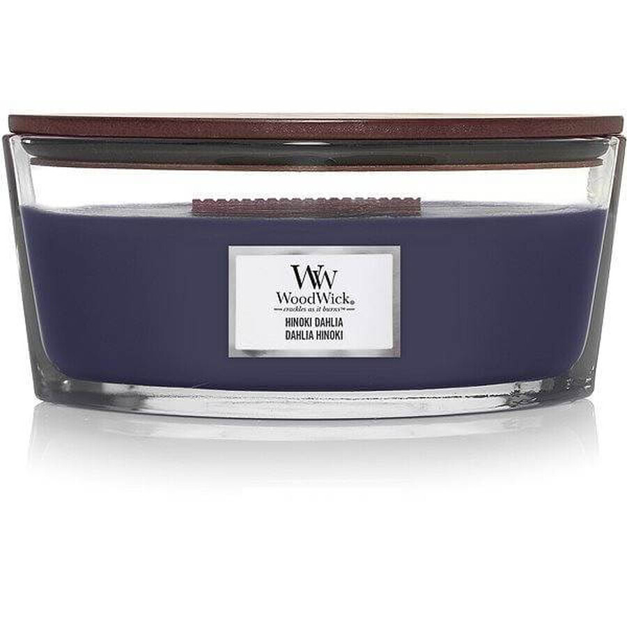 WoodWick Boat Bougie Hinoki Dahlia 1×453.6 g, bougie parfumée