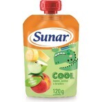 Sunar COOL Fruit Pfirsich, Banane, Apfel 1×120 g, Pfirsich, Banane, Apfel, 12m+