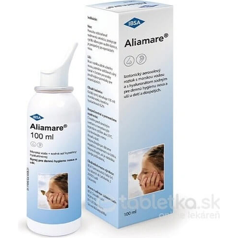 ALIAMARE 1×100 ml, solution isotonique en aérosol