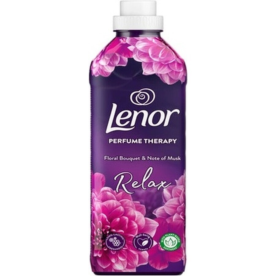 Lenor Balsam de rufe 925ml, 37 de spălări Buchet floral&Nota de mosc 1×925 ml, balsam de rufe