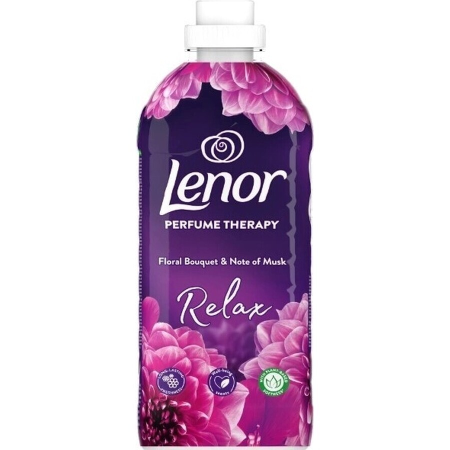 Lenor Balsam de rufe 925ml, 37 de spălări Buchet floral&Nota de mosc 1×925 ml, balsam de rufe