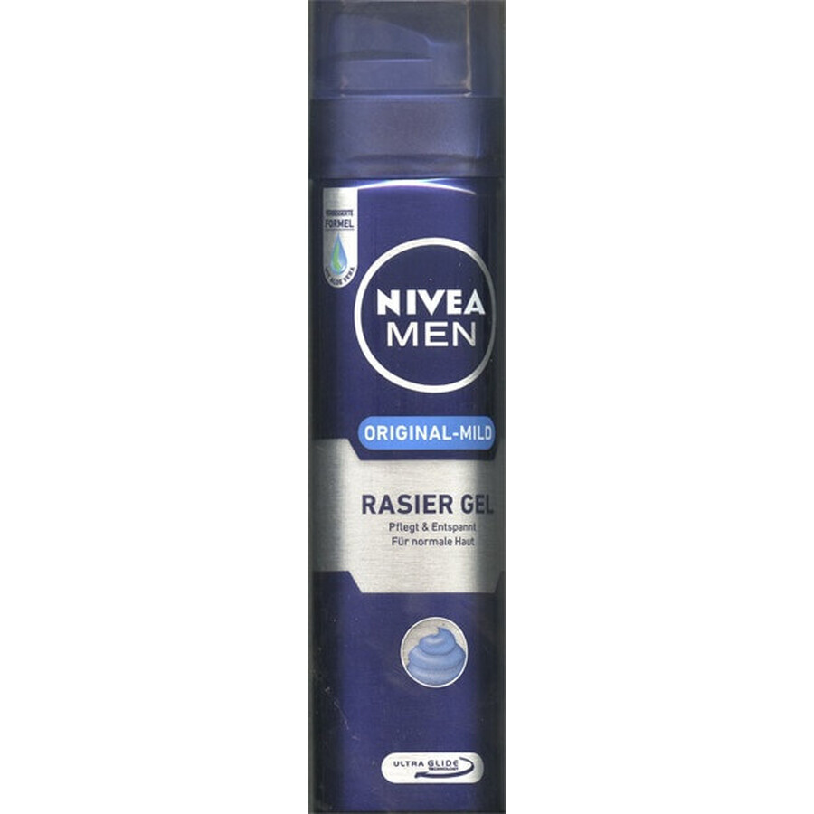 NIVEA MEN Original Shave Gel 1×200 ml, gel