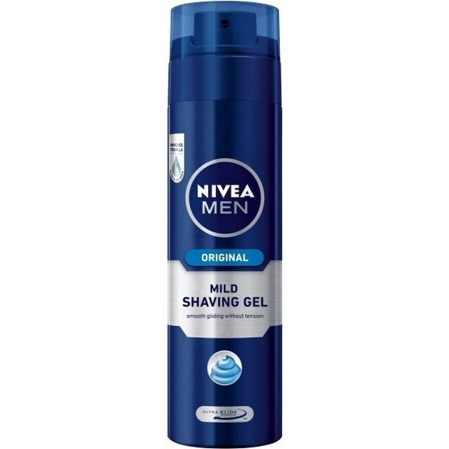 NIVEA MEN Original Shave Gel 1×200 ml, gel