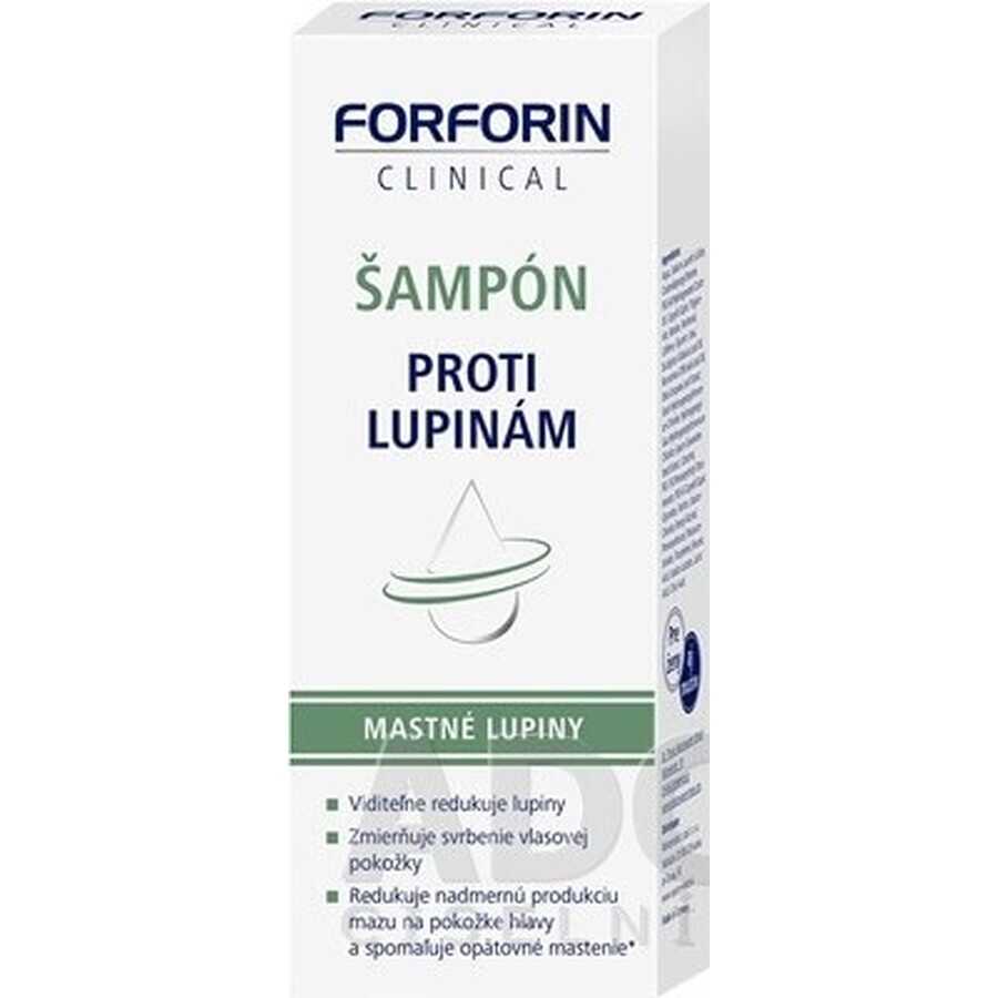 FORFORIN ANTI-DANDRUFF SHAMPOO 1×200 ml, pellicules grasses