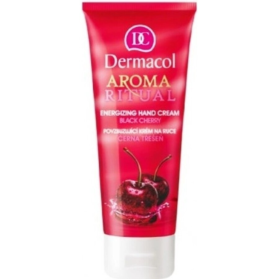 DERMACOL AROMA RITUAL Handcreme Schwarze Kirsche 1×100 ml, Handcreme