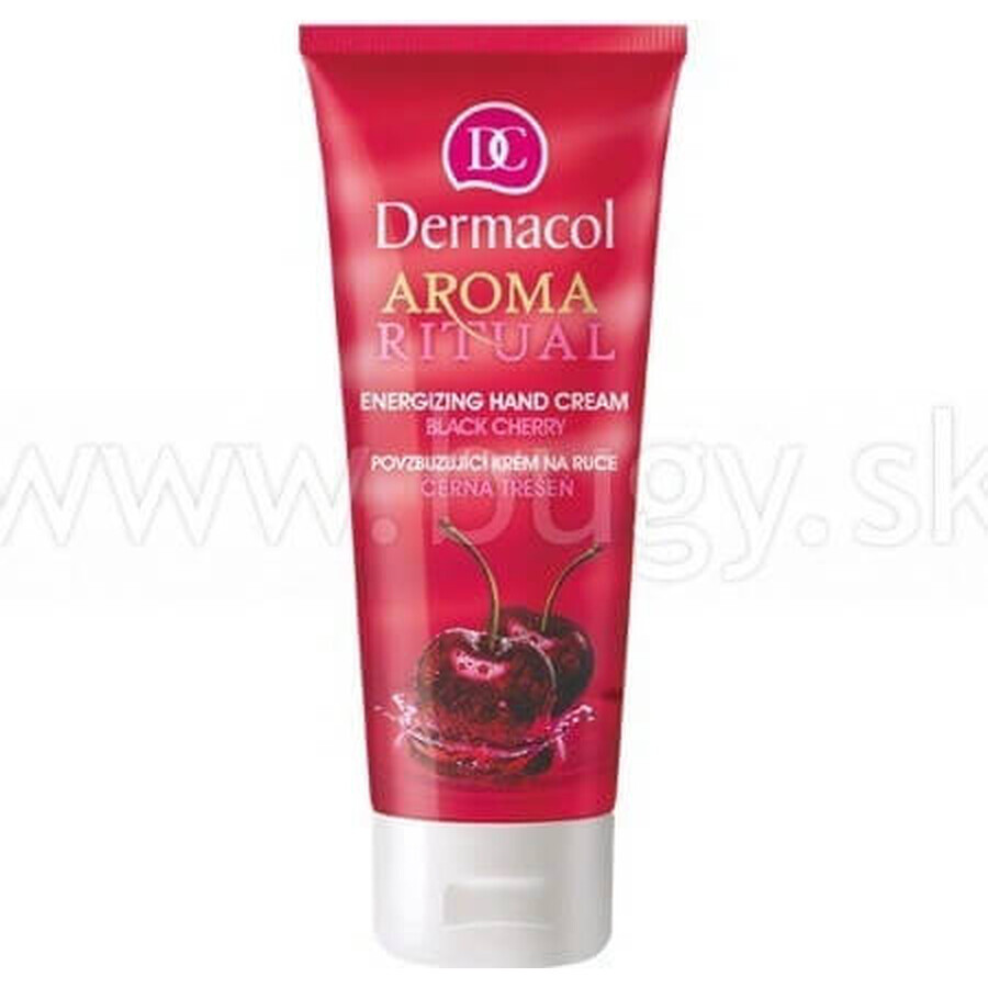 DERMACOL AROMA RITUAL Handcreme Schwarze Kirsche 1×100 ml, Handcreme