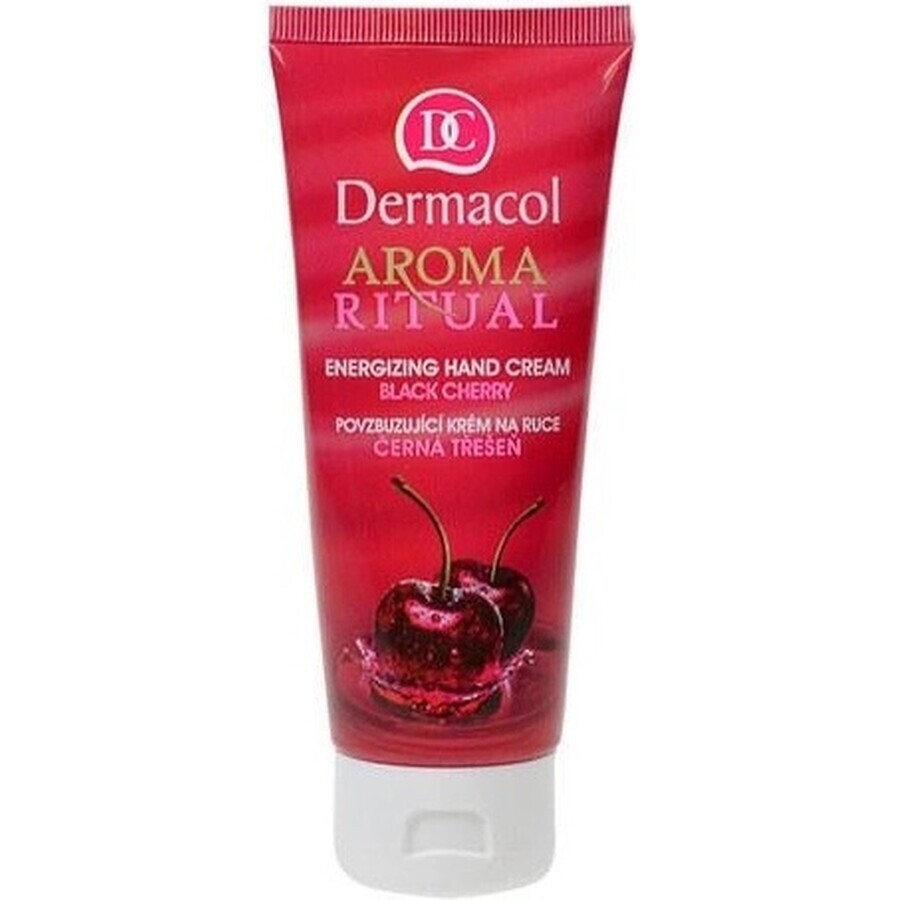 DERMACOL AROMA RITUAL Handcreme Schwarze Kirsche 1×100 ml, Handcreme