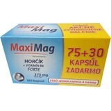 MaxiMag 1×75+30 cps, supliment alimentar