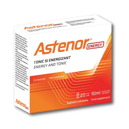 Astenor Energy, 20 fiole, Biessen Pharma