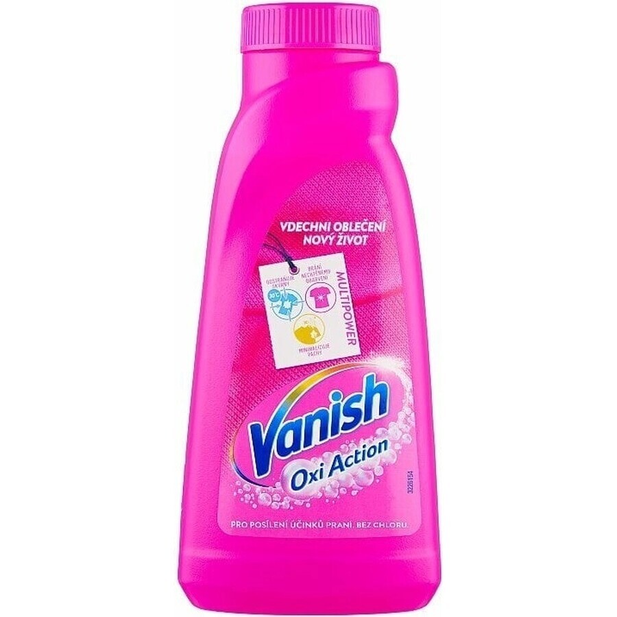 Vanish Oxi Pink 1×500 ml, détergent