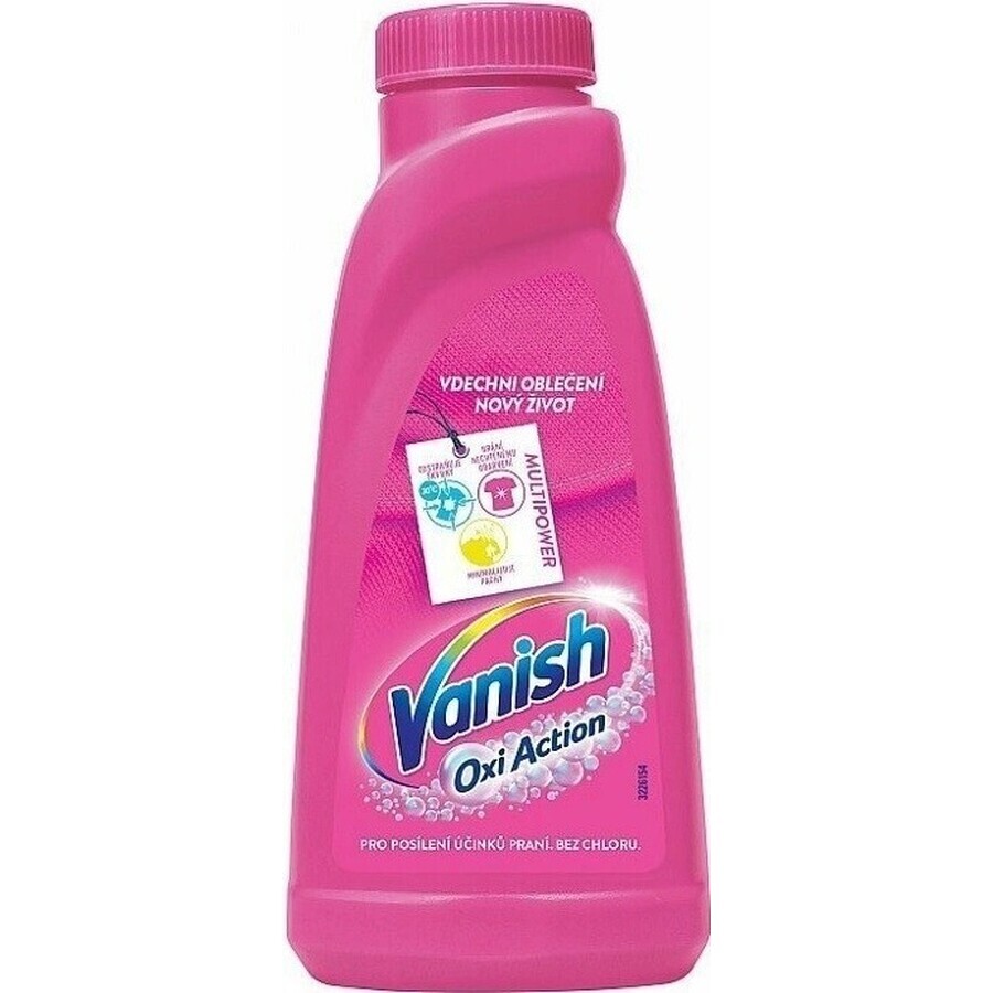 Vanish Oxi Pink 1×500 ml, détergent