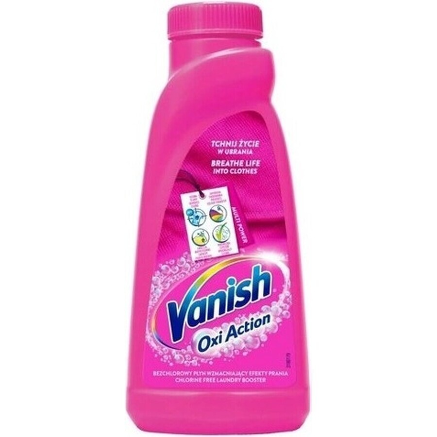 Vanish Oxi Pink 1×500 ml, détergent