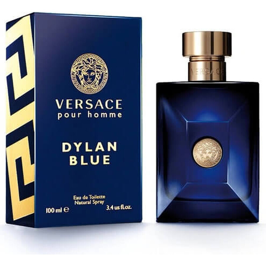 VERSACE POUR HOMME DYLAN B Eau de toilette 50ML 1×50 ml, Eau de toilette