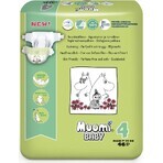 Muumi Baby 4 Maxi 7-14 kg, biologische luiers 46 stuks 1×46st, biologische luiers