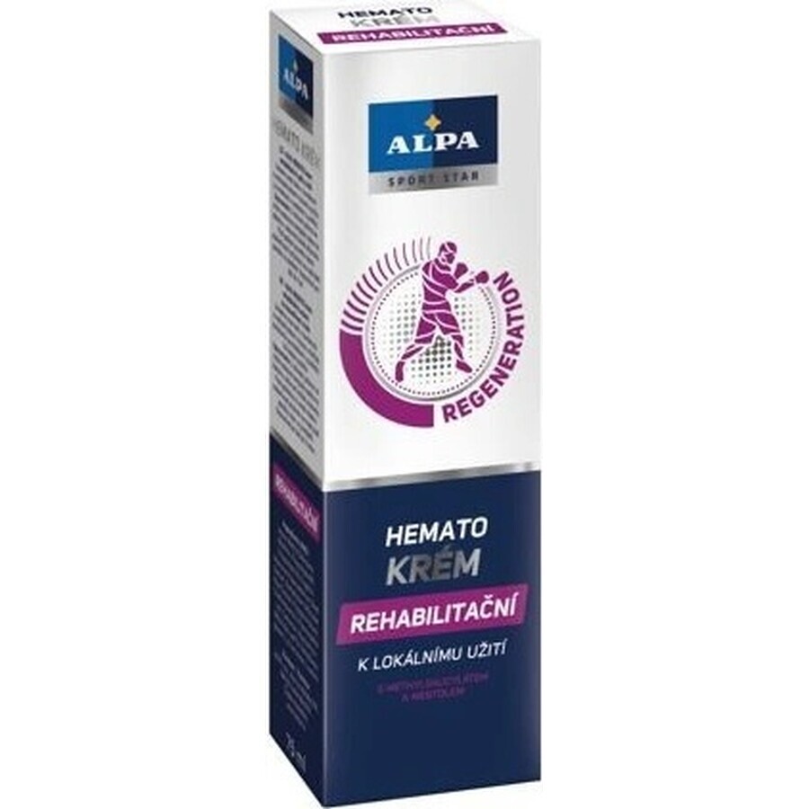 ALPA SportStar HEMATO CREAM 1×75 ml, Rehabilitationscreme