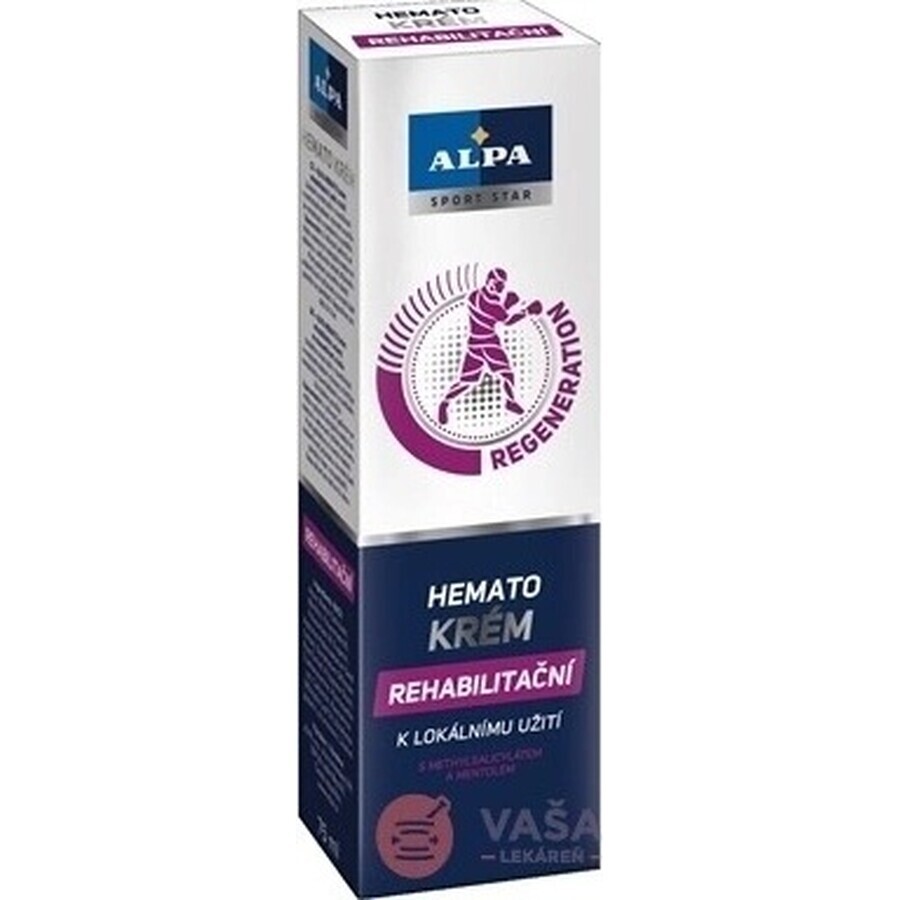 ALPA SportStar HEMATO CREAM 1×75 ml, Rehabilitationscreme