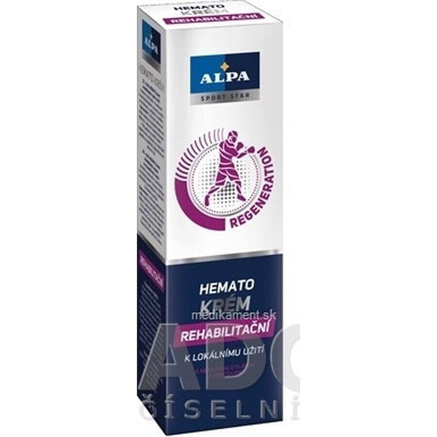 ALPA SportStar HEMATO CREAM 1×75 ml, Rehabilitationscreme