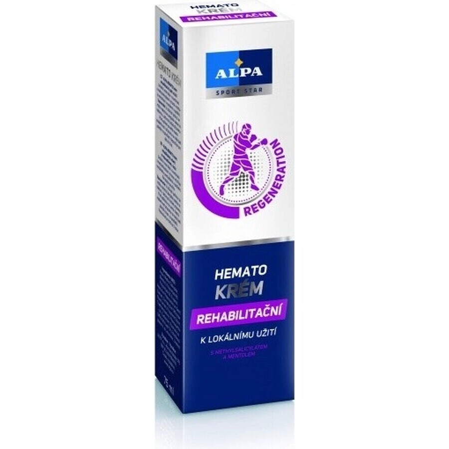 ALPA SportStar HEMATO CREAM 1×75 ml, Rehabilitationscreme