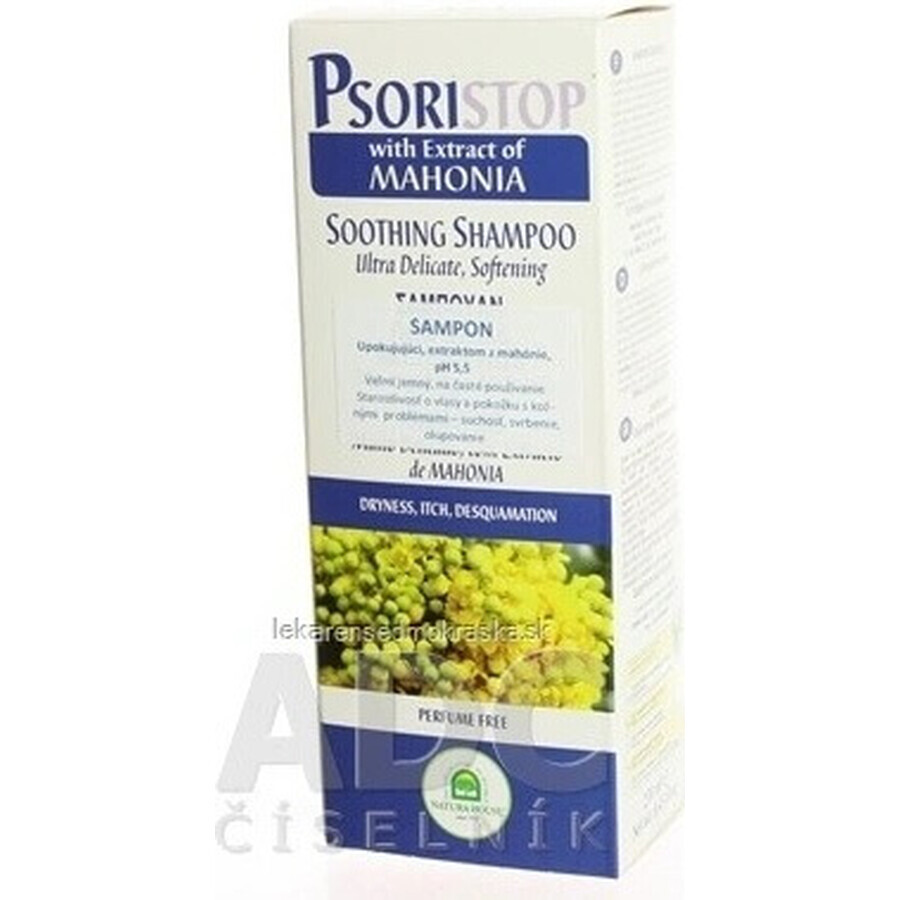 Șampon Psoristop 1×250 ml, cu extract de mahonia