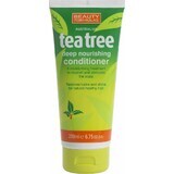 BEAUTY FORMULAS Après-shampoing nourrissant au Tea Tree 1×200 ml, Après-shampoing nourrissant