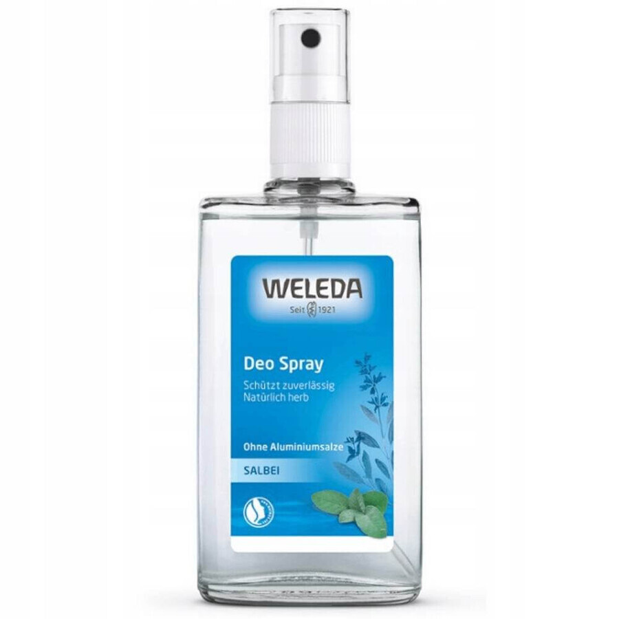 WELEDA Sage deodorant 1×200 ml, deodorant, refill - fără pulverizator