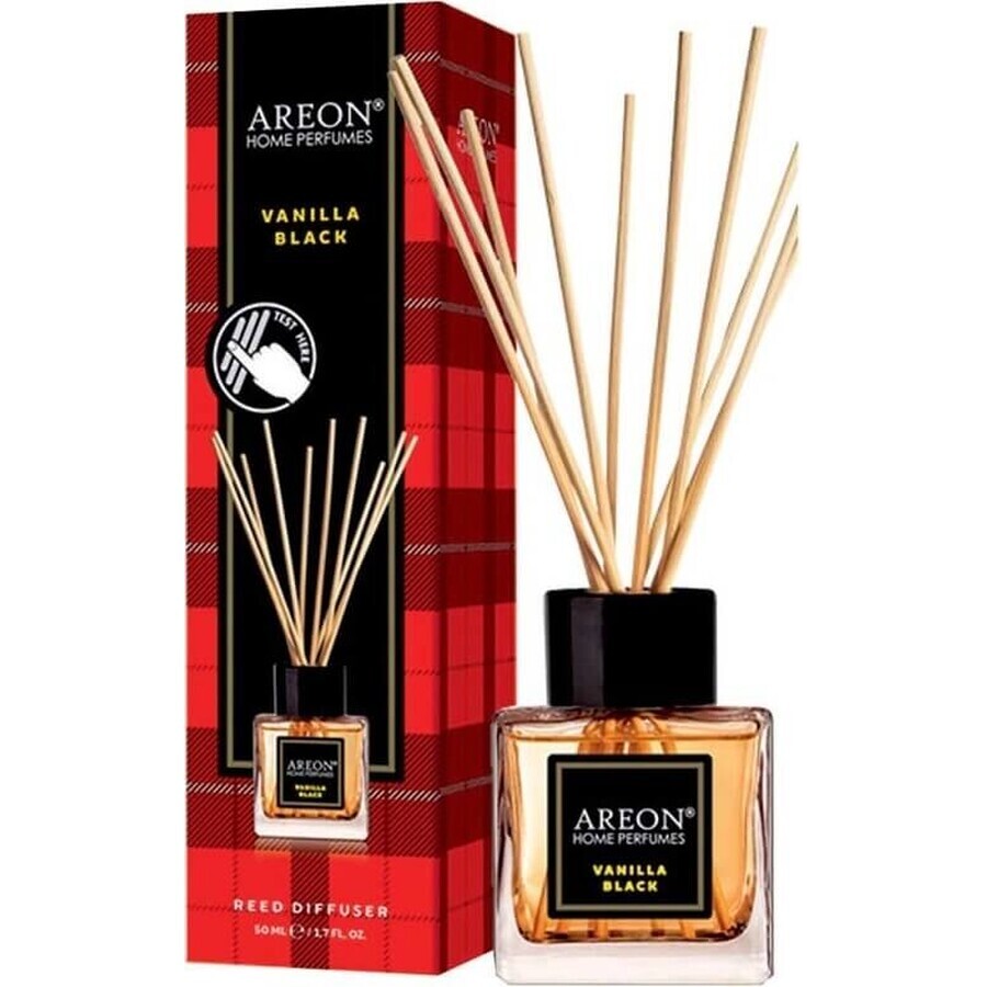 Areon Ah Parfum Sticks Black Vanilla 1×50 ml, diffuseur stick