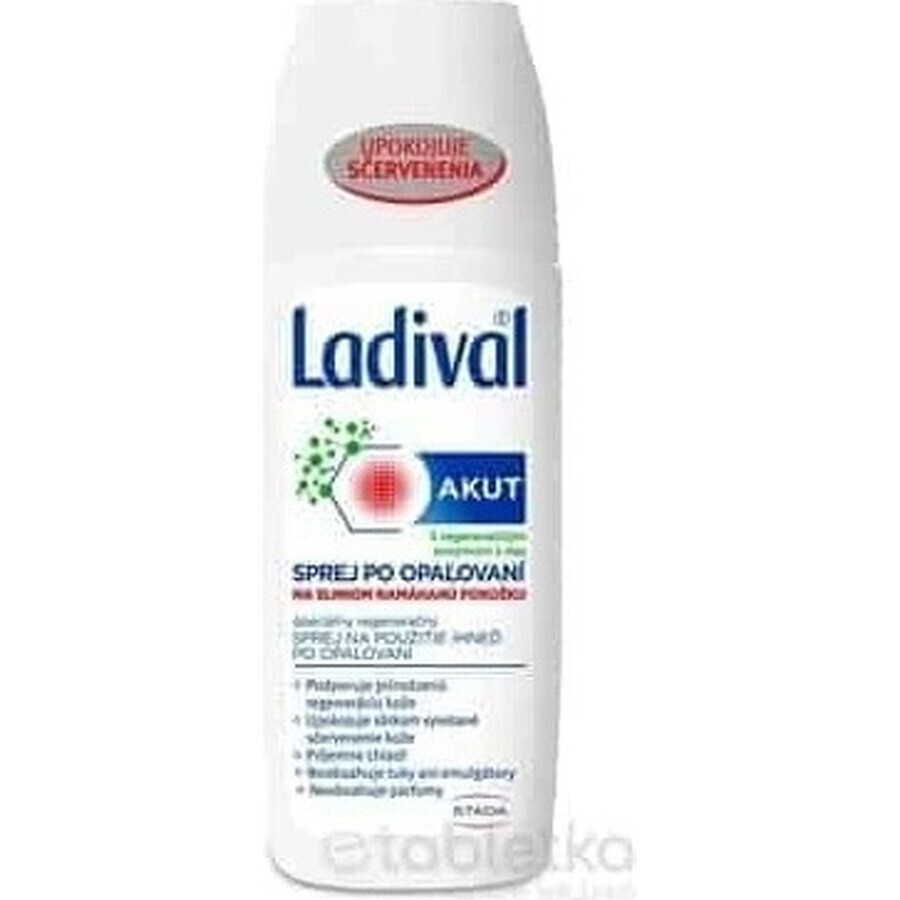 LADIVAL Akut spray 1×150 ml, spray doposole