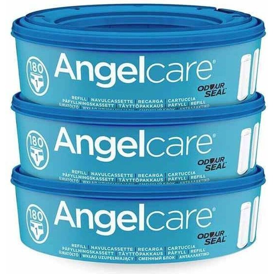 Angelcare Înlocuire 3 bucăți Angelcare 1×3 bucăți găleți pentru scutece