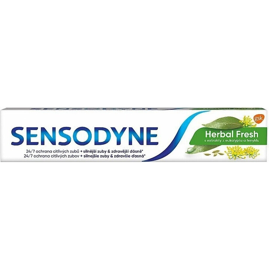 SENSODYNE Herbal Fresh 1×75 ml, pastă de dinți