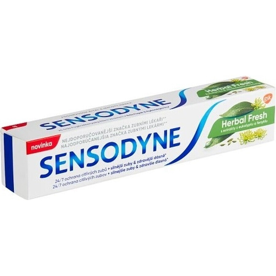 SENSODYNE Herbal Fresh 1×75 ml, pastă de dinți