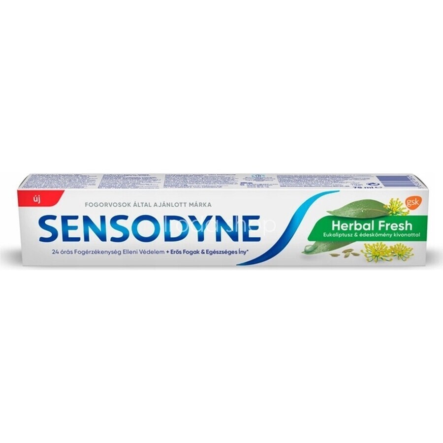 SENSODYNE Herbal Fresh 1×75 ml, pastă de dinți