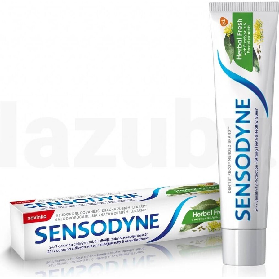 SENSODYNE Herbal Fresh 1×75 ml, pastă de dinți