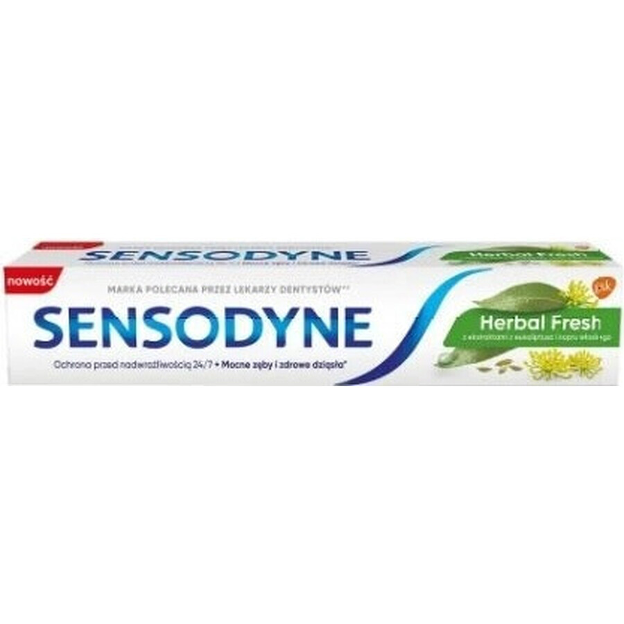 SENSODYNE Herbal Fresh 1×75 ml, pastă de dinți