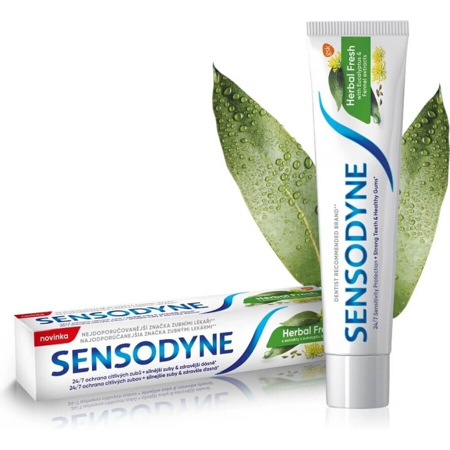 SENSODYNE Herbal Fresh 1×75 ml, pastă de dinți