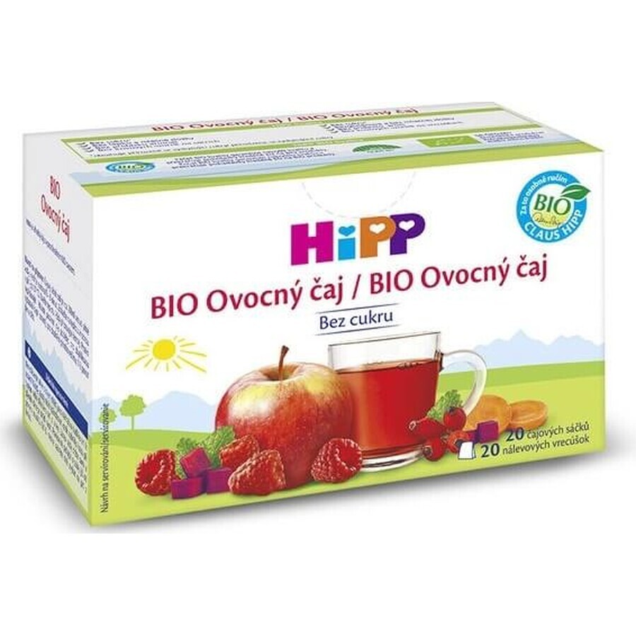 HiPP Organic Fruit Tea 20×2 g, fruit tea