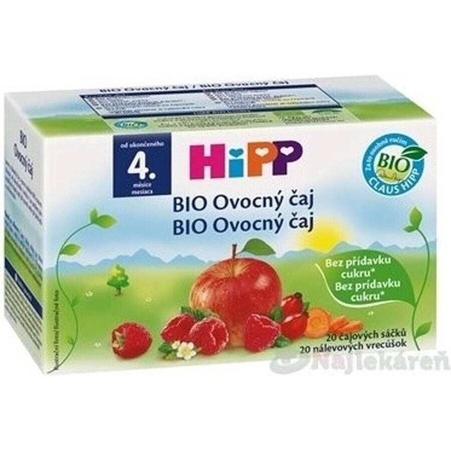 HiPP Organic Fruit Tea 20×2 g, fruit tea